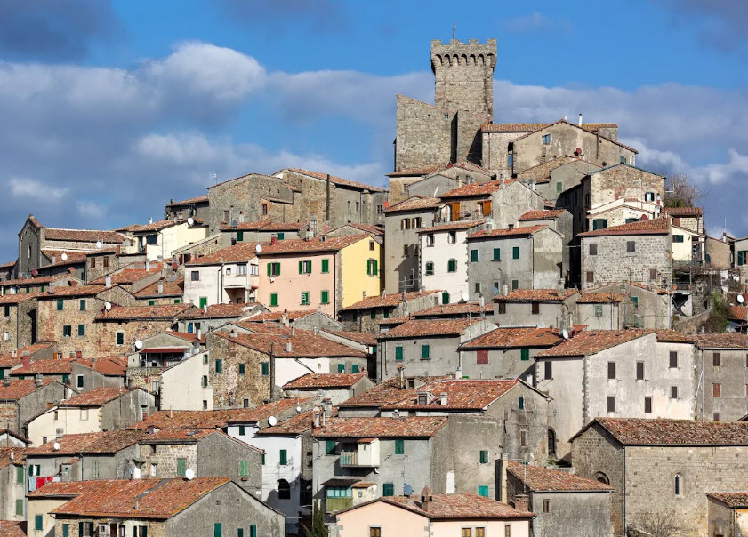 Aldobrandesca Fortress, Italy